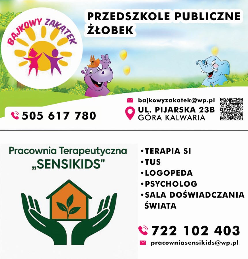 BAJKOWY ZAKĄTEK KUBICCY SPÓŁKA Z OGRANICZONĄ ODPOWIEDZIALNOŚCIĄ - pomoc psychologiczna GÓRA KALWARIA edukacja GÓRA KALWARIA